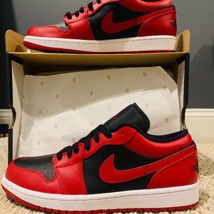 Retro 1 low Reverse Gym reds